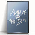 Always Do the Best – Motivational Boys Room Wall Art