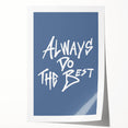 Always Do the Best – Motivational Boys Room Wall Art