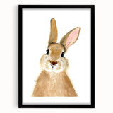 Adorable Bunny Nursery Art - Baby Room Wall Decor