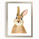 Adorable Bunny Nursery Art - Baby Room Wall Decor