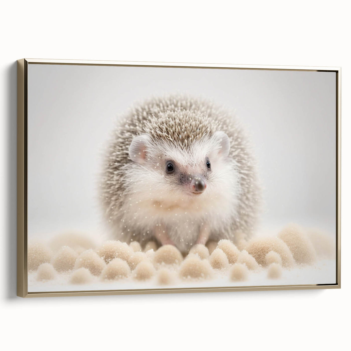 Adorable Hedgehog Wall Art - Perfect for Kids Room Decor