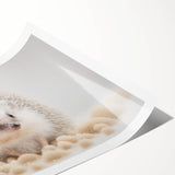 Adorable Hedgehog Wall Art - Perfect for Kids Room Decor