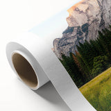 Art Deco poster featuring a spring theme with pastel colors on a rolled canvas, ideal for nursery wall art.