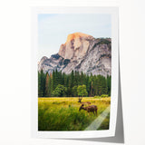 Extra large rolled print of spring floral art in pastel shades, ideal for dining room or bathroom wall decor.