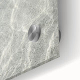 Large abstract wall art on acrylic glass featuring mid-century modernist summer themes in vibrant hues.