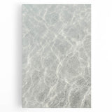 Black and white abstract depiction of summer on stretched canvas, ideal for kitchen wall art.