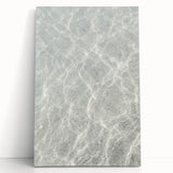 Large black and white stretched canvas featuring a minimalist summer-themed design, ideal for kitchen wall art.