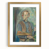 Modern Wall Art - Self-Portrait | Abstract Contemporary Art Print