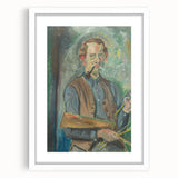 Modern Wall Art - Self-Portrait | Abstract Contemporary Art Print