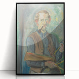 Modern Wall Art - Self-Portrait | Abstract Contemporary Art Print