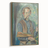 Modern Wall Art - Self-Portrait | Abstract Contemporary Art Print