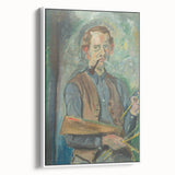 Modern Wall Art - Self-Portrait | Abstract Contemporary Art Print