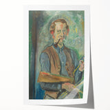 Modern Wall Art - Self-Portrait | Abstract Contemporary Art Print