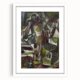 Modern Wall Art - Swamp Legend | Abstract Contemporary Art Print