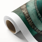 Abstract wall art on rolled canvas with vibrant strokes in blue, pink, and yellow hues, showcasing a modern design perfect for contemporary home decor.