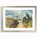 Modern Wall Art - Deep Road Scenic Landscape by Zolo Palugyay