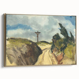 Modern Wall Art - Deep Road Scenic Landscape by Zolo Palugyay