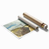 Modern Wall Art - Deep Road Scenic Landscape by Zolo Palugyay