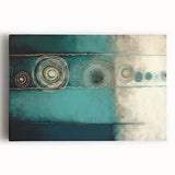 Vibrant abstract strokes wall art on stretched canvas, showcasing bold colors and dynamic patterns, ideal for modern home decor and artistic spaces.