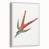 Modern Wall Art - Colorful Hummingbird | Contemporary Nature Print