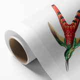 Modern Wall Art - Colorful Hummingbird | Contemporary Nature Print