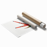 Modern Wall Art - Colorful Hummingbird | Contemporary Nature Print