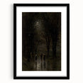 Modern Wall Art - Night Travelers | Moody Contemporary Landscape Print