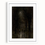 Modern Wall Art - Night Travelers | Moody Contemporary Landscape Print
