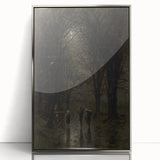 Modern Wall Art - Night Travelers | Moody Contemporary Landscape Print