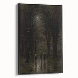 Modern Wall Art - Night Travelers | Moody Contemporary Landscape Print