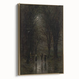 Modern Wall Art - Night Travelers | Moody Contemporary Landscape Print