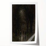 Modern Wall Art - Night Travelers | Moody Contemporary Landscape Print