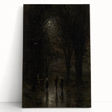 Modern Wall Art - Night Travelers | Moody Contemporary Landscape Print