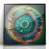 Framed abstract strokes wall art in black and white, showcasing modern design with layered textures and bold brushstrokes, perfect for contemporary decor.