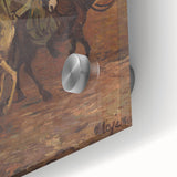 Modern Wall Art - Don Quixote & Sancho Panza | Abstract Rider Print