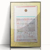 Modern Wall Art - City Book | Abstract Geometric Contemporary Print