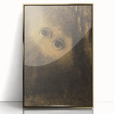 Modern Wall Art - Eyes in the Forest | Abstract Surrealist Print