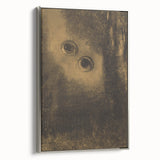 Modern Wall Art - Eyes in the Forest | Abstract Surrealist Print