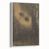 Modern Wall Art - Eyes in the Forest | Abstract Surrealist Print