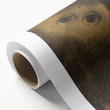 Modern Wall Art - Eyes in the Forest | Abstract Surrealist Print