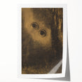 Modern Wall Art - Eyes in the Forest | Abstract Surrealist Print