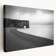 Stretched canvas artwork depicting dramatic cliffs and expansive landscapes, showcasing vibrant colors and intricate details, perfect for enhancing any wall decor.