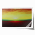 Corporate Wall Decor - Vibrant Sunset Office Canvas Print
