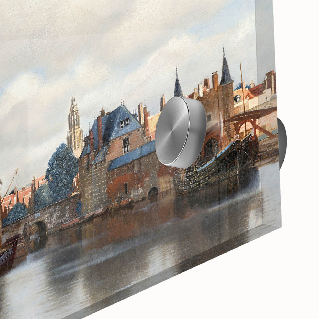Baroque and Rococo Wall Art - Detailed Historical Cityscape Print