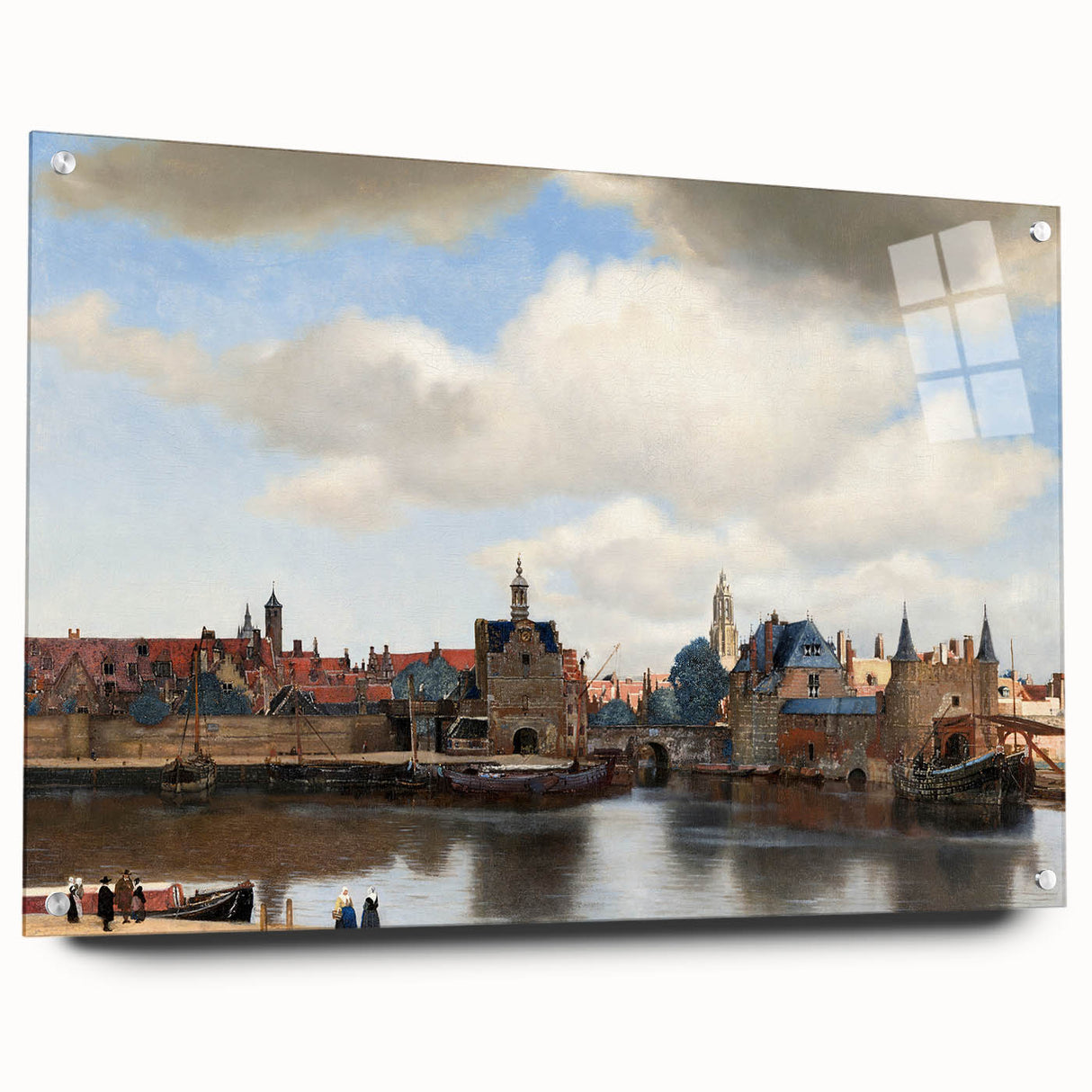 Baroque and Rococo Wall Art - Detailed Historical Cityscape Print