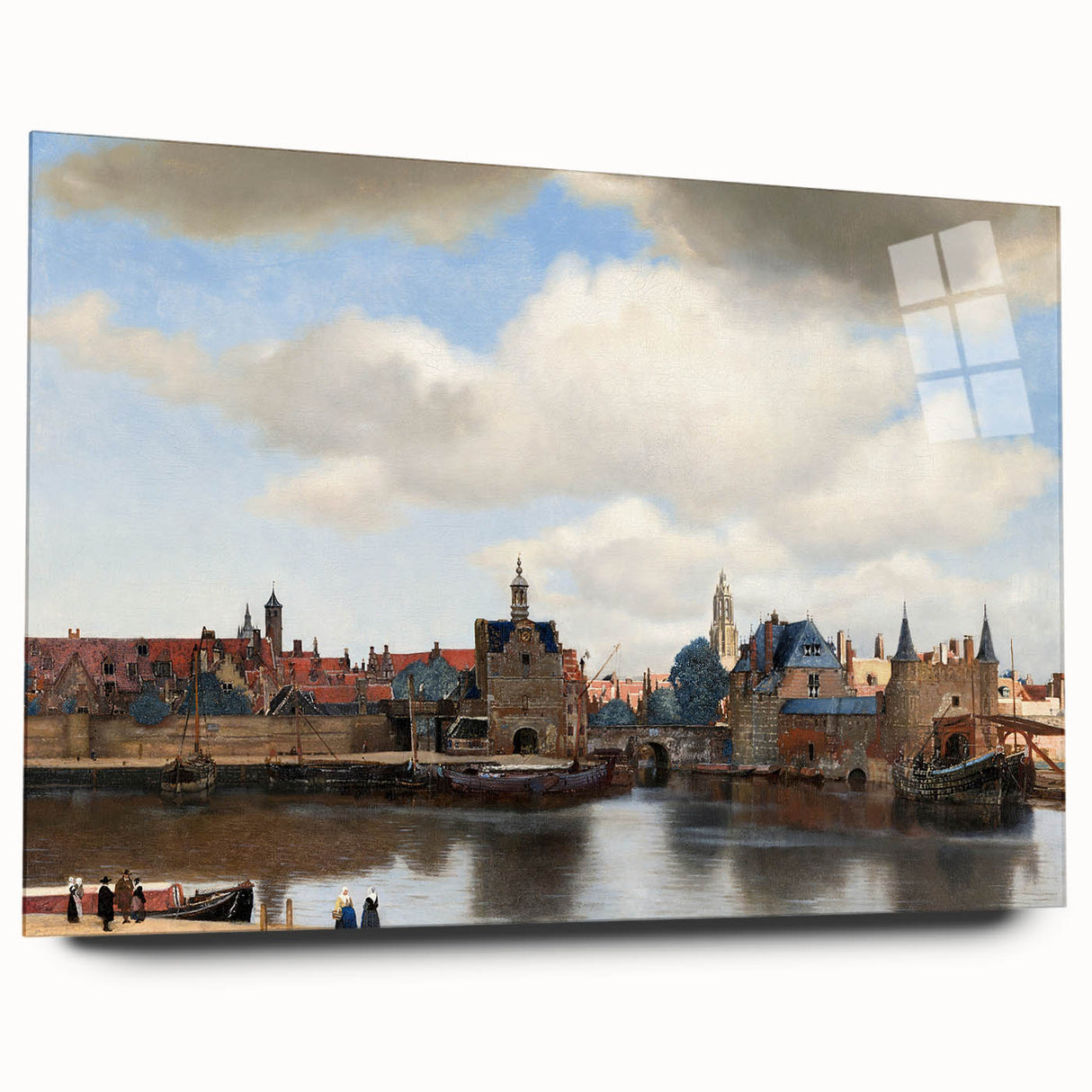 Baroque and Rococo Wall Art - Detailed Historical Cityscape Print
