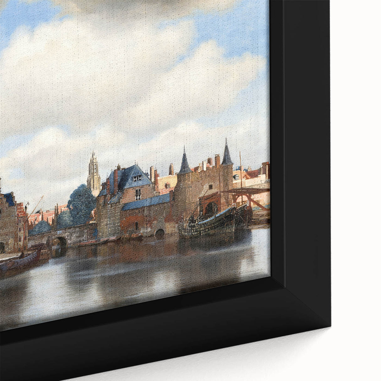 Baroque and Rococo Wall Art - Detailed Historical Cityscape Print