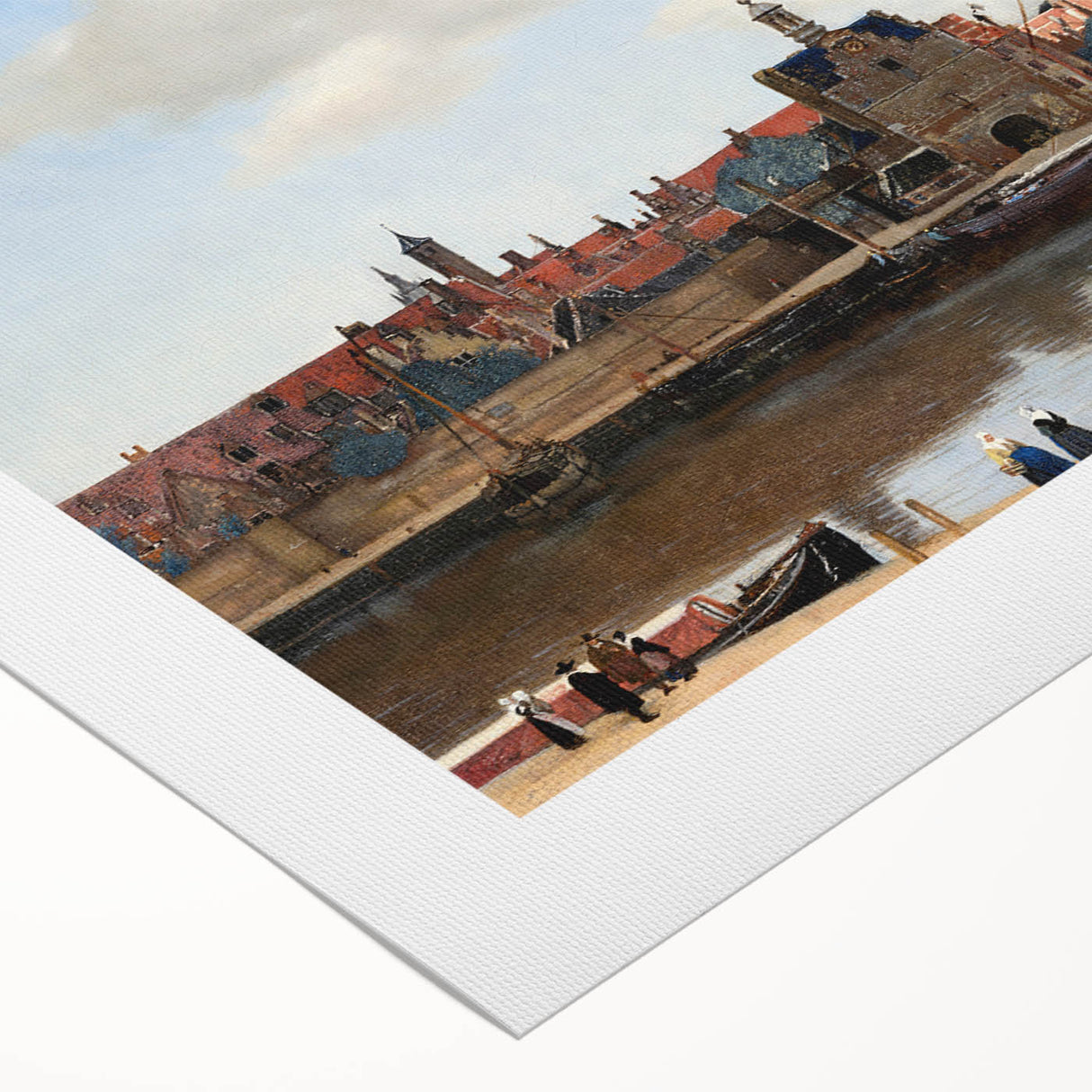 Baroque and Rococo Wall Art - Detailed Historical Cityscape Print