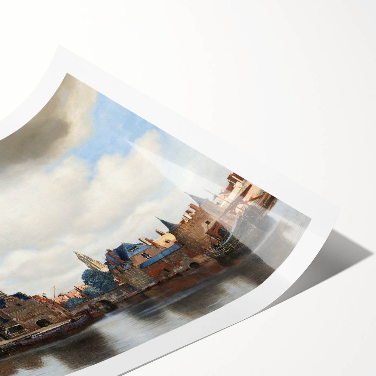 Baroque and Rococo Wall Art - Detailed Historical Cityscape Print