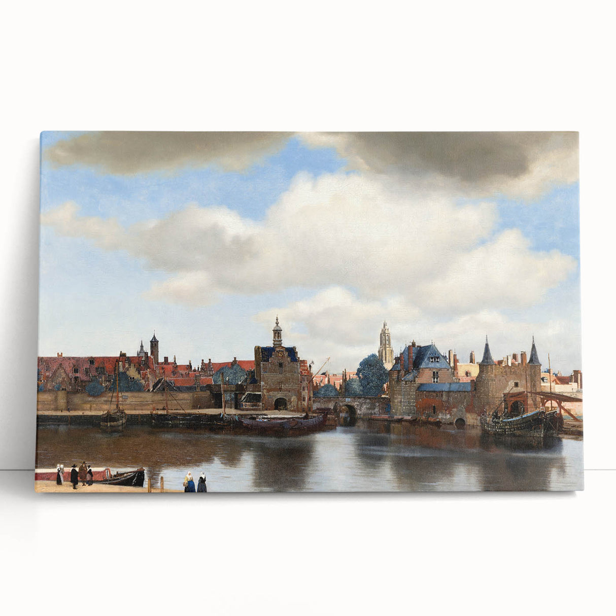 Baroque and Rococo Wall Art - Detailed Historical Cityscape Print